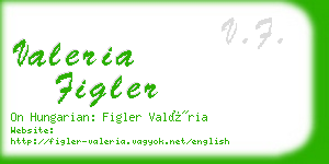 valeria figler business card